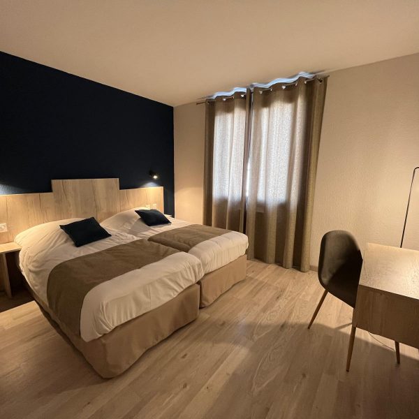 Chambre confort 2 personnes 2 lits