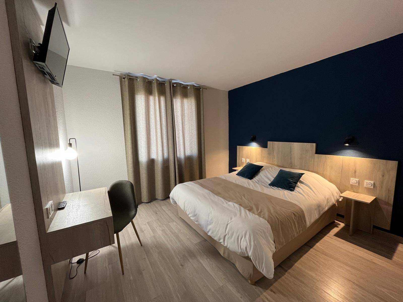 Chambre confort pour 2 personnes 1 lits